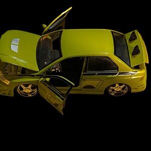 Jada Fast and Furious Brian's Mitsubishi Evolution VII, 1:24, 1/24 Diecast Model